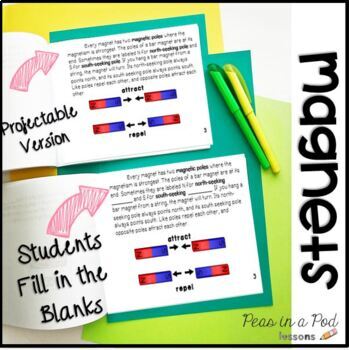 Magnets Activities ⭐ Electricity and Magnetism ⭐ Magnet Worksheets