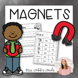 First Grade Magnets Unit with Worksheets and Activities