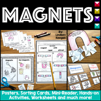 Magnets Activities and Science Worksheets by Lindsay Keegan | TPT