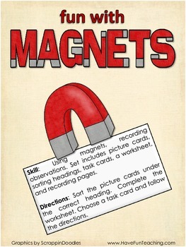 Preview of Magnets Activity
