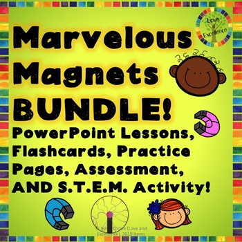 Preview of Magnets Activity Unit and STEM Challenge BUNDLE