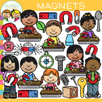 Preview of Forms of Energy - Magnets Clip Art