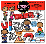 Magnets Clip Art Bundle  {Educlips Clipart}