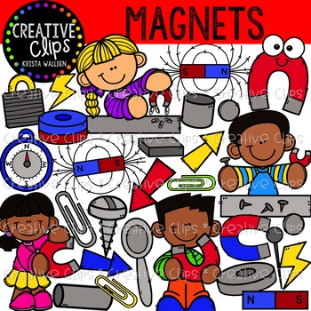 Preview of Magnets Clipart {Creative Clips Clipart}