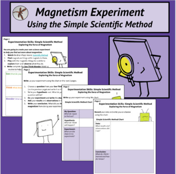 Preview of Magnets Experiment Lesson Series -Scientific Method - Science - Inquiry - IB PYP