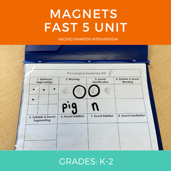 Preview of Magnets Fast 5 Unit (K - 2nd)