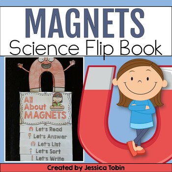 Magnificent Magnets! Interactive Flipbook Kit by TeachesThirdinGeorgia