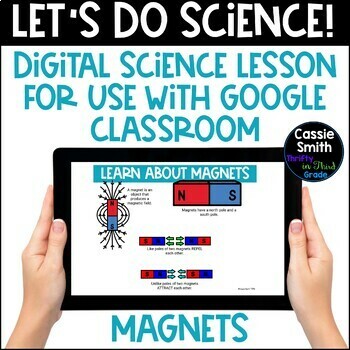Preview of Magnets Google Slides Interactive Science Lesson