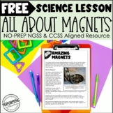 Magnets Lesson | Magnets Text and Questions | NGSS 3-PS3-2