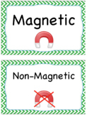 Magnets Lessons (Sorting, Flash Cards, Easy Reader)