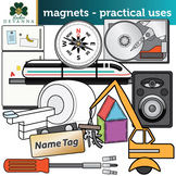 Magnets - Practical Uses Clip Art