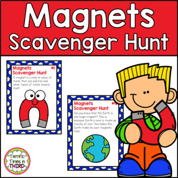 Preview of Magnets Scavenger Hunt