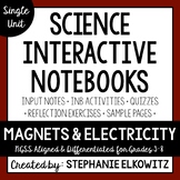 Magnets and Electricity Interactive Notebook Unit | Editab