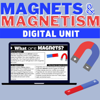 Preview of Magnets and Magnetism Unit - Digital Resource