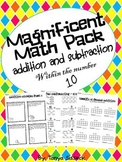 Magnificent Math Pack Addition and Subtraction Up to 10