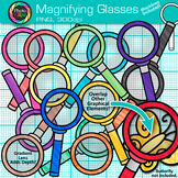 Magnifying Glass Clipart: Science Detective Sherlock Clip 