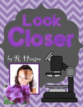 Preview of Magnifying Glass & Microscope Informational Text & Lab Project K-2