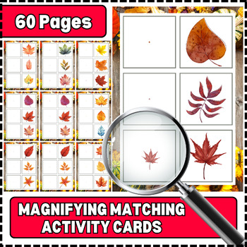 Preview of Magnifying Leaf Thanksgiving Worksheet Thanksgiving Craft Thanksgiving Activity