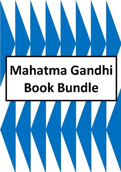 Preview of Mahatma Gandhi Book Bundle - Worksheets for 2 Books