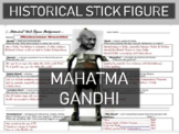 Mahatma Gandhi Historical Stick Figure (Mini-biography)