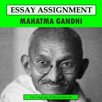 Preview of Mahatma Gandhi Research Organizer & Paper Assignment — Civil Rights — CCSS