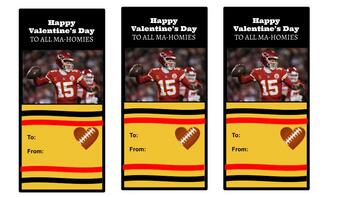 KC Chiefs Valentines, Mahomes Bookmarks and Super Bowl 2023 Predictions