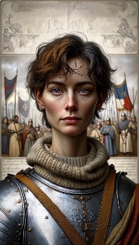 Preview of Maid of Valor: An Inspirational Illustrated Portrait of Joan of Arc