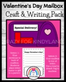 Valentine's Day Mailbox Craft and Writing Prompt Activity 