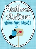 Mailbox Station Letter Writing