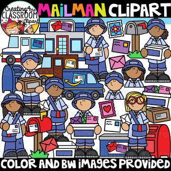 mailman cartoon clip art