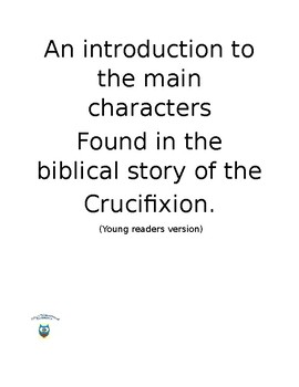 Preview of Main Characters From the Crucifixion - Young Readers
