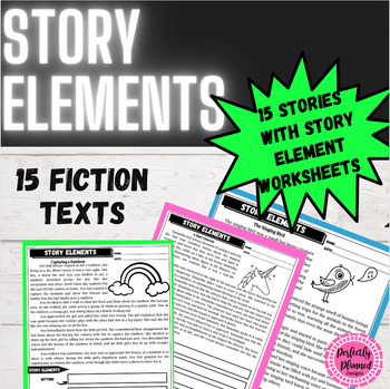 Main Events | Plot | Close Reading Comprehension | Worksheet BUNDLE