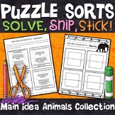 Main Idea and Details Activities | Puzzle Sorts