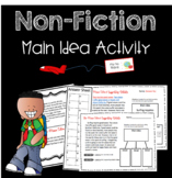 Main Idea Activities for Independent Learning Packet