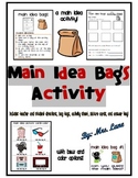 Main Idea Bags Activity (Includes 23 Different Bag Themes!)