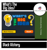 Main Idea: Black History Facts - Common Core and TEKS Aligned