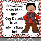 Main Idea (Central Idea) - Key Supporting Details RESOURCES