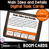 Main Idea & Details Boom Cards™ 4th & 5th Grade - Distance