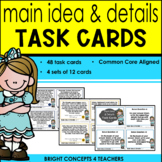 Main Idea & Details Task Cards