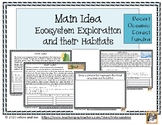 Main Idea - Ecosystem Explorations and Their Habitats