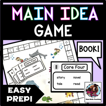 Preview of Main Idea Game Fourth, Fifth, and Sixth Grade