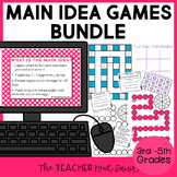 Main Idea Games - Main Idea Reading Comprehension Activity