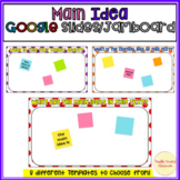 Main Idea Google Slides Jamboard Digital Template Central Idea