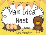 Main Idea & Details Graphic Organizer (Main Idea Nest!)