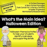 Main Idea Halloween Edition (Main Idea and Supporting Details)