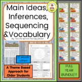 Main Idea,Inferences,Sequencing & Vocabulary Middle School