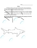 Main Idea-Informational text: Sharks with graphic organizer