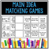 Main Idea & Key Details | Matching Games