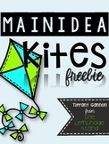 Main Idea Kite Craftivity Freebie