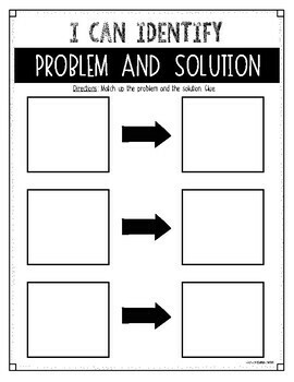 problem solution for kindergarten